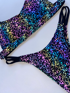 Reflective Holographic Bikini Top