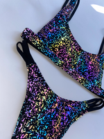 Load image into Gallery viewer, Reflective Holographic Bikini Top
