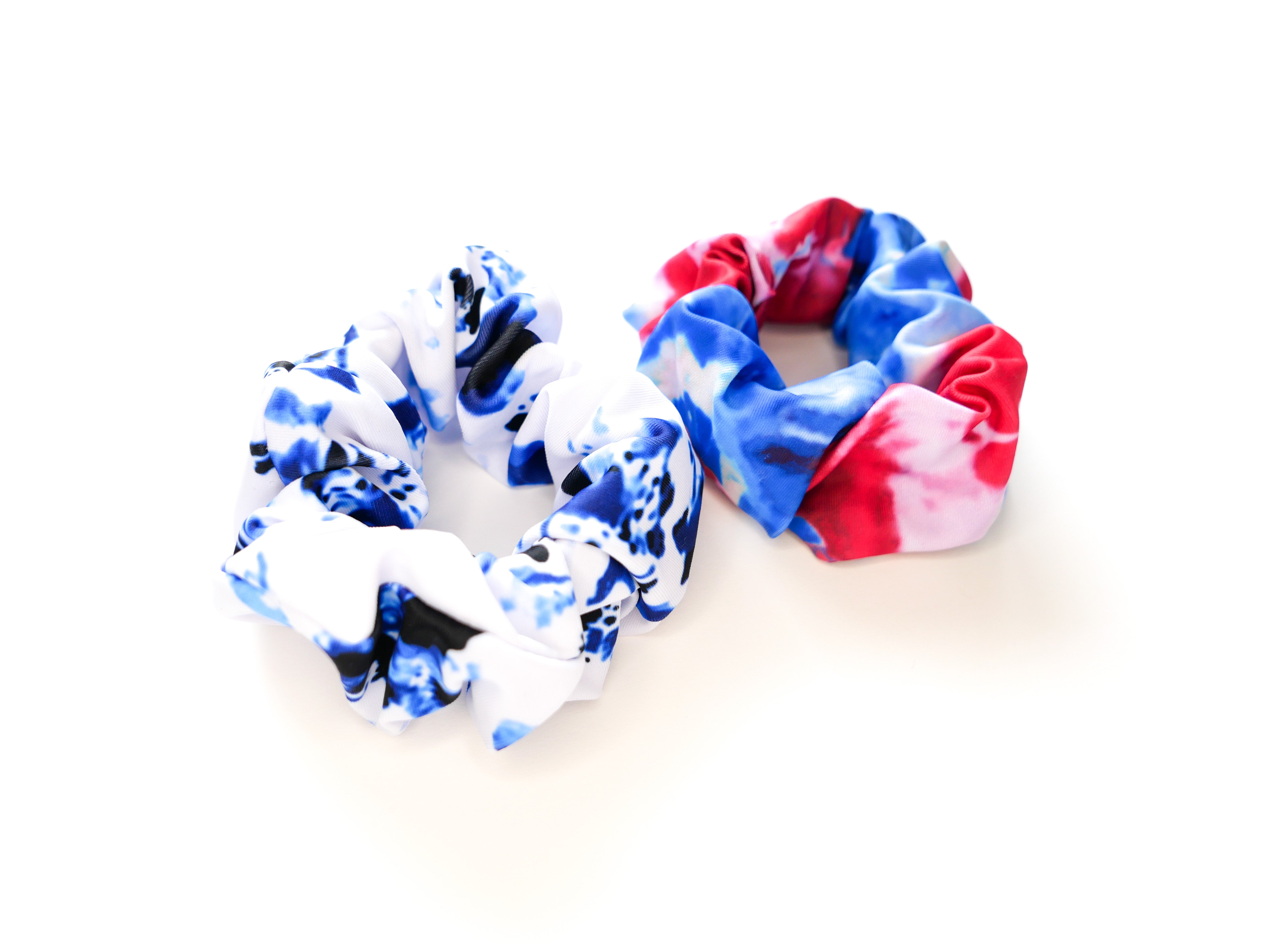 Tie Dye Scrunchie - In Blue